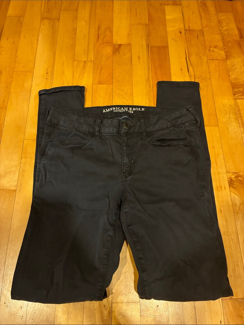 American Eagle Outfitters Women's Black Jeggings - Stretch Skinny